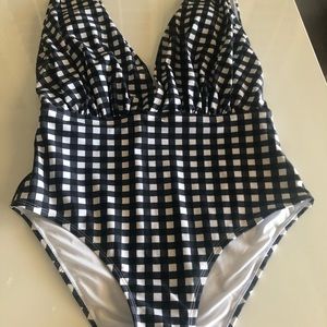 Gingham pattern Swimsuit